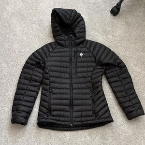 Black Diamond Women's Black Down Jacket